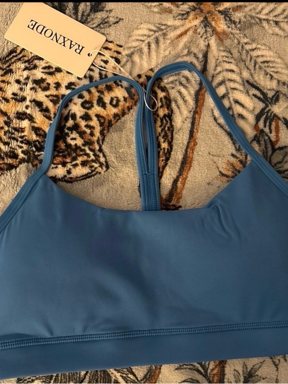 Blue Stretch Bralette - Women's Intimates